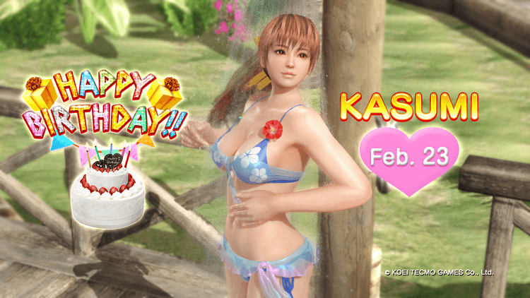 happy birthday swimsuit